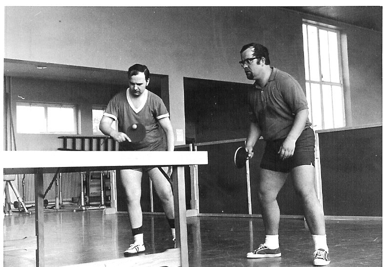 Dietrich Oltersdorf und Horst Gerschau 1971